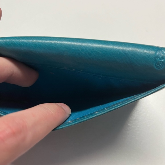 Vintage Buxton Gorgeous Blue Wallet - Picture 11 of 11